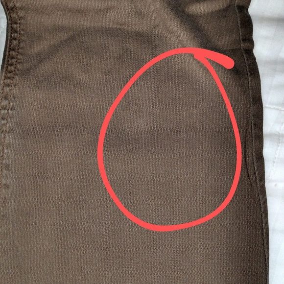 NORI | Vintage Brown Flare Leg Pants Slacks | Size 7 - Picture 12 of 13